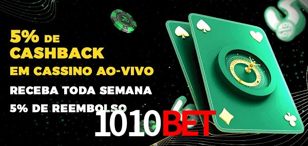 Promoções do cassino ao Vivo 1010Bet